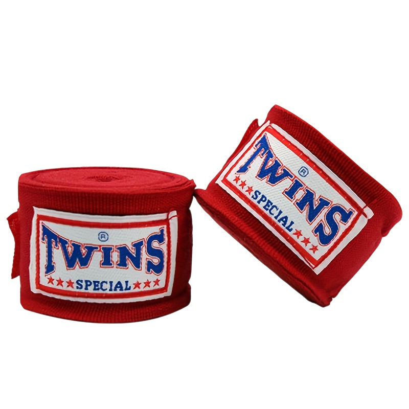 Red Twins Special boxing hand wraps