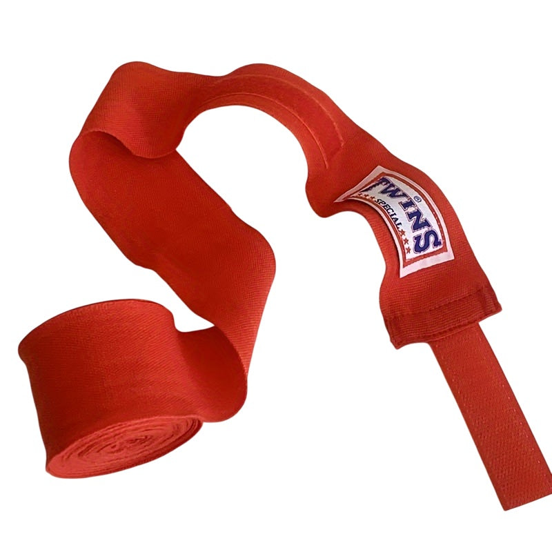 Red Twins Special boxing hand wraps