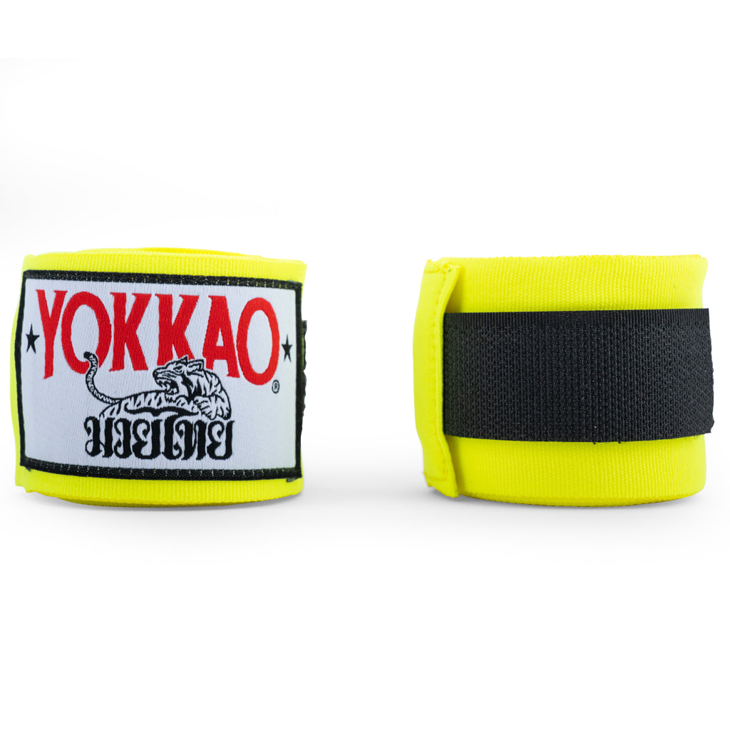 Premium Hand Wraps Neon Yellow YOKKAO