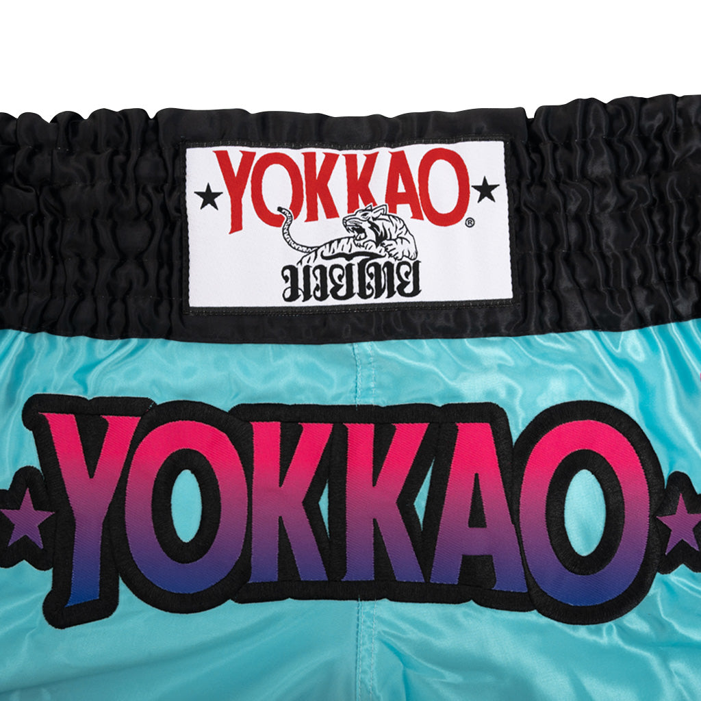Yokkao Muay Thai Short Flame Color Tiffany color