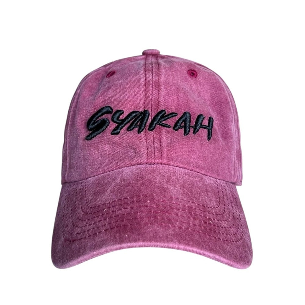 Syakah 3D Camper Cap Raspberry