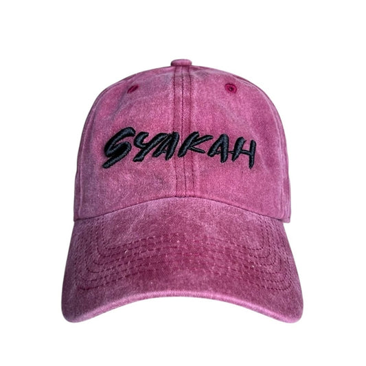 Syakah 3D Camper Cap Raspberry