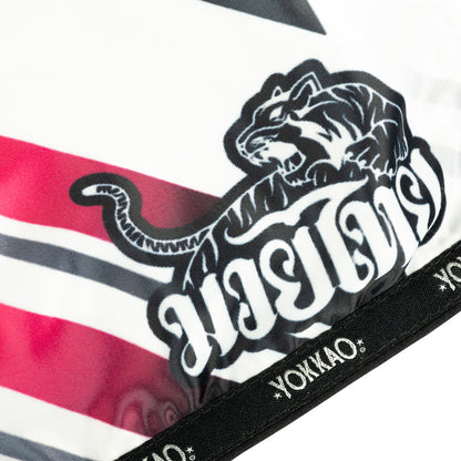 Power Muay Thai Shorts YOKKAO - White