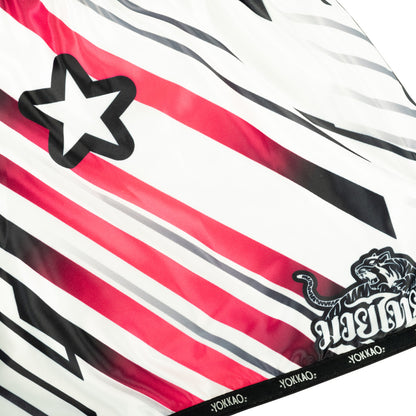 Power Muay Thai Shorts YOKKAO - White
