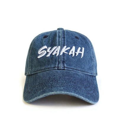 Syakah 3D Camper Cap Denim