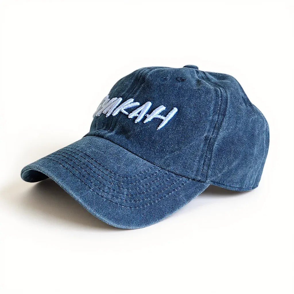 Syakah 3D Camper Cap Denim