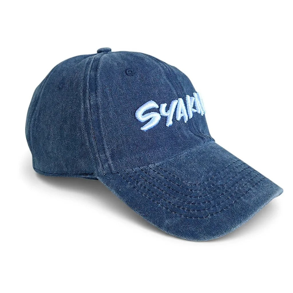 Syakah 3D Camper Cap Denim