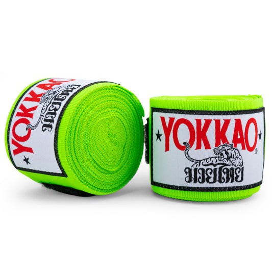 Premium Hand Wraps Neon Green YOKKAO