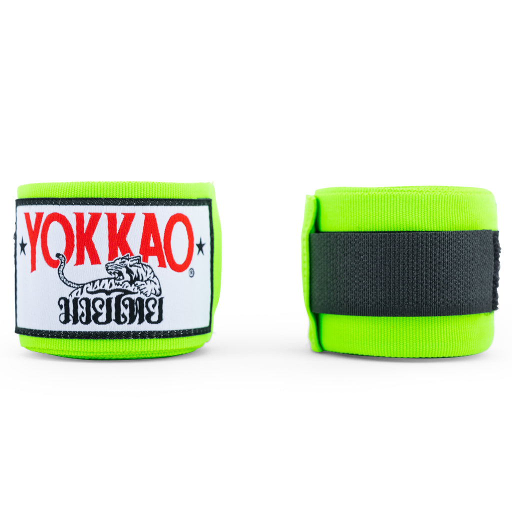 Premium Hand Wraps Neon Green YOKKAO