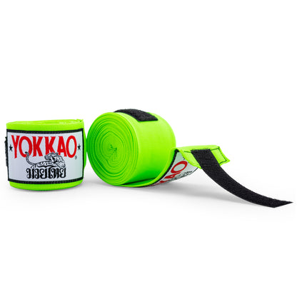 Premium Hand Wraps Neon Green YOKKAO