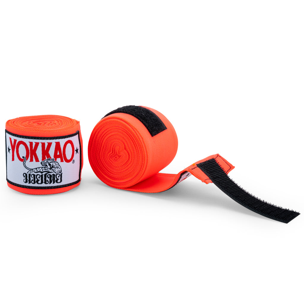 Premium Hand Wraps Neon Orange YOKKAO