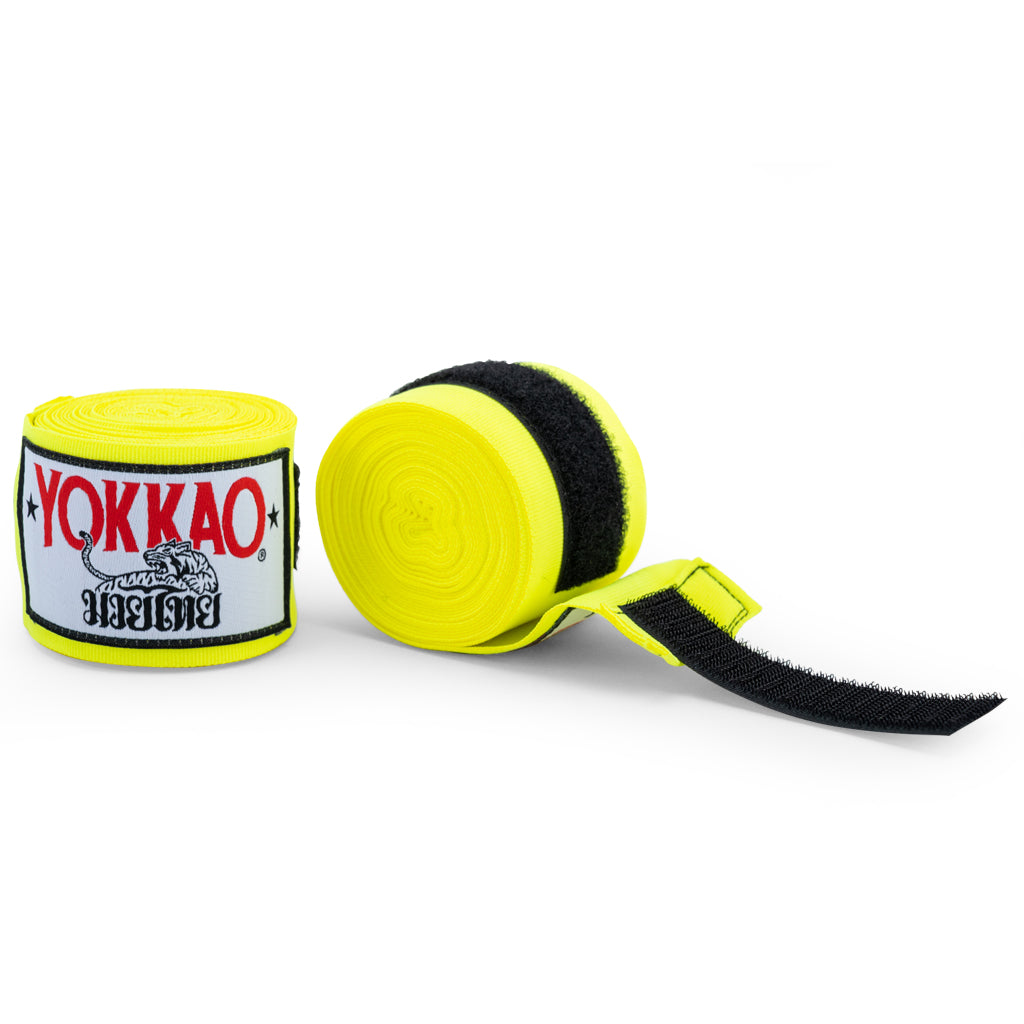 Premium Hand Wraps Neon Yellow YOKKAO