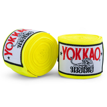 Premium Hand Wraps Neon Yellow YOKKAO