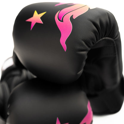 The Flame Boxing Gloves YOKKAO - Black